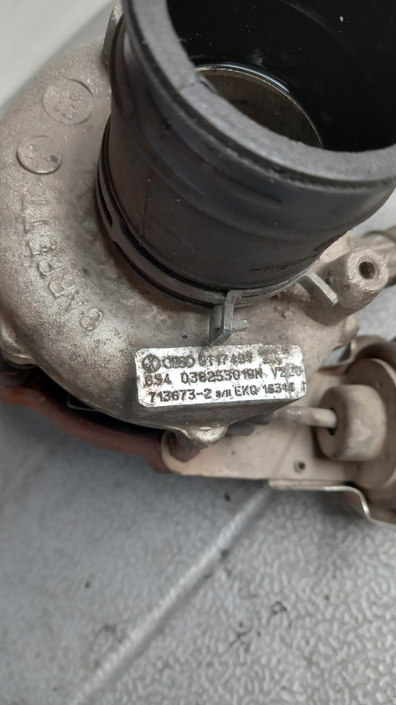 фото №6, Turbo компрессор skoda octavia 1.9tdi 02r