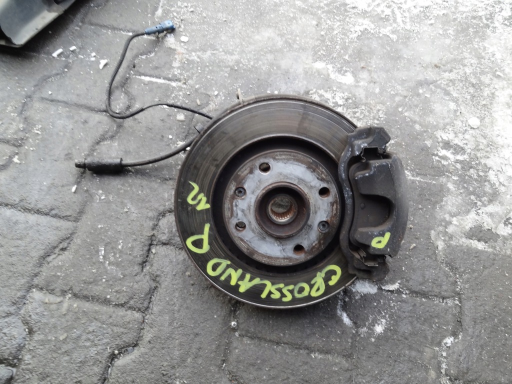 фото №1, Opel crossland x 2021 lift 1,2 vti поворотний кулак передня права оригінал