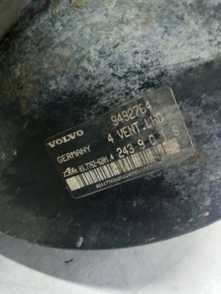 фото №5, Усилитель тормозов насос тормоза volvo v70 s70 9492764