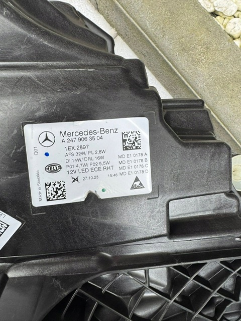 фото №4, Лампи mercedes gla w247 lift full led performance led