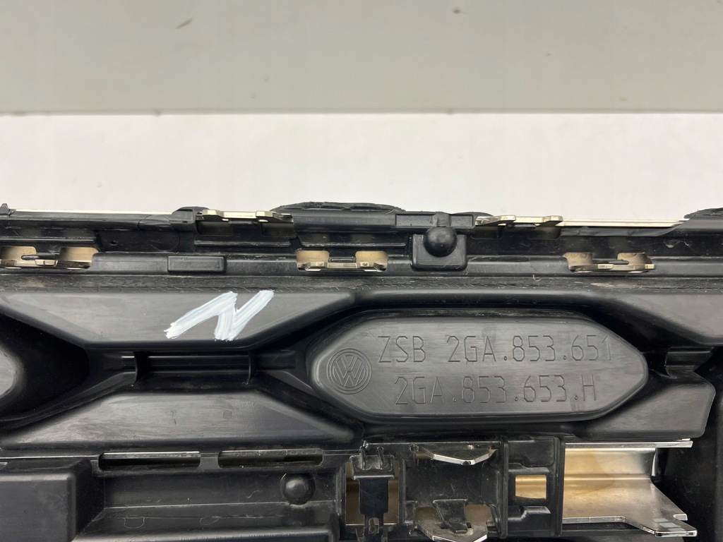 фото №6, Vw t-roc lift 2ga решётка радиатора бампера передний перед хром n 21-