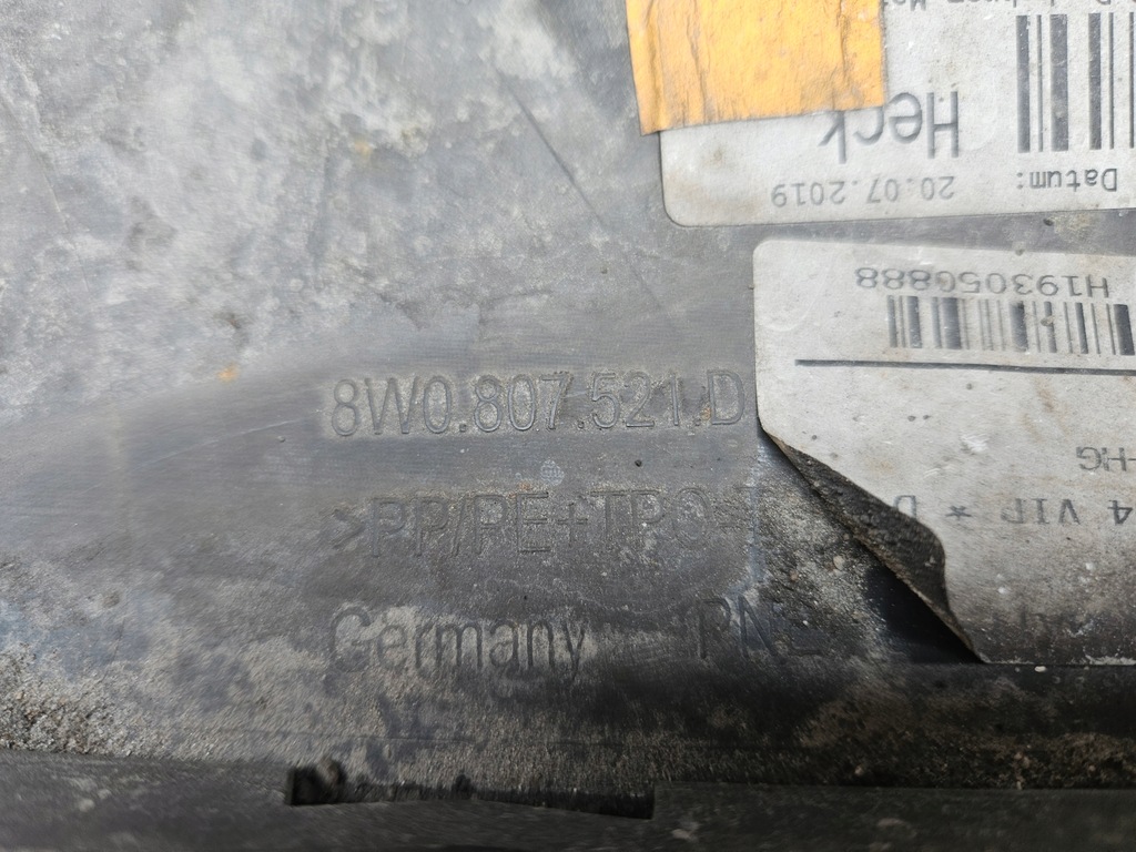 фото №16, Бампер задняя задний audi s4 b9 8w sedan przed liftingiem