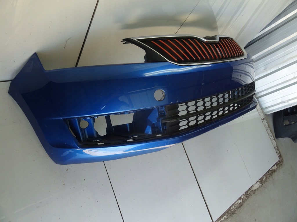 фото №3, Бампер перед skoda rapid оригинал