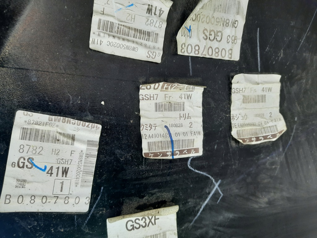 фото №10, Mazda 6 vi 18- бампер передний решётка радиатора oryg!