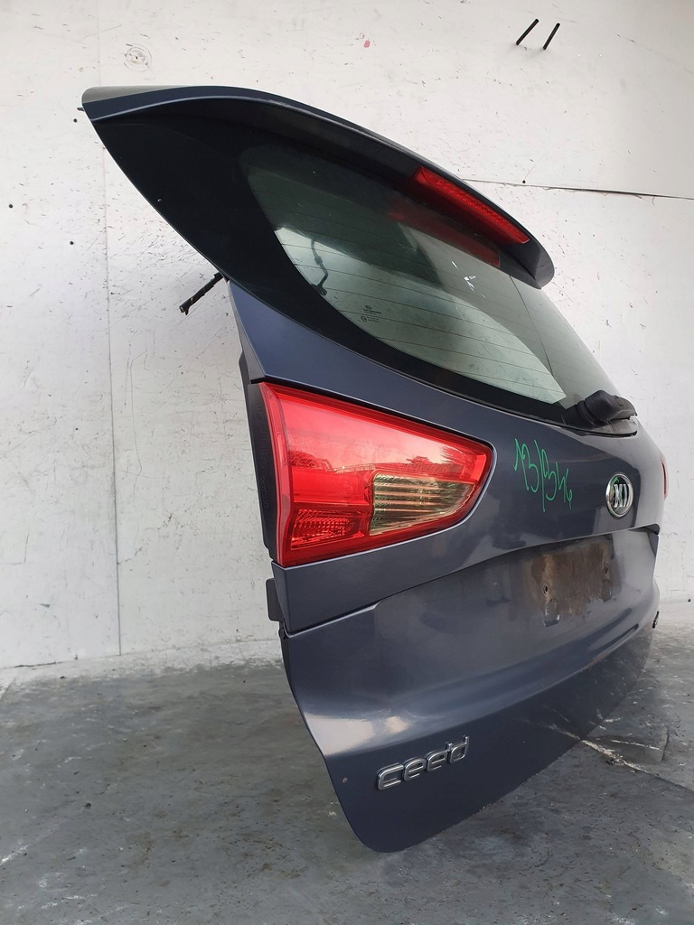 фото №7, Kia ceed 2 ii kombi задняя задняя крышка багажника багажника