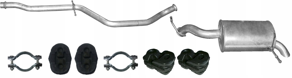 фото №1, Peugeot 407 2.0 hdi 2004- гасник комплект