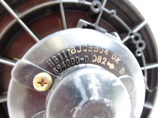 фото №4, Mazda 323 f bj lift 01-03 воздуходувка вентилятор обдув салона