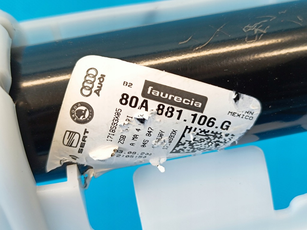 фото №13, Audi q5 fy lift 2.0 tdi 2022 r каркас сидіння пасажира датчик 80a881106g