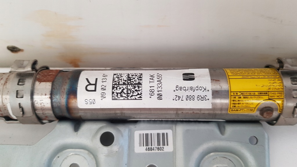 фото №4, Seat exeo kombi шторка безпеки права orginal