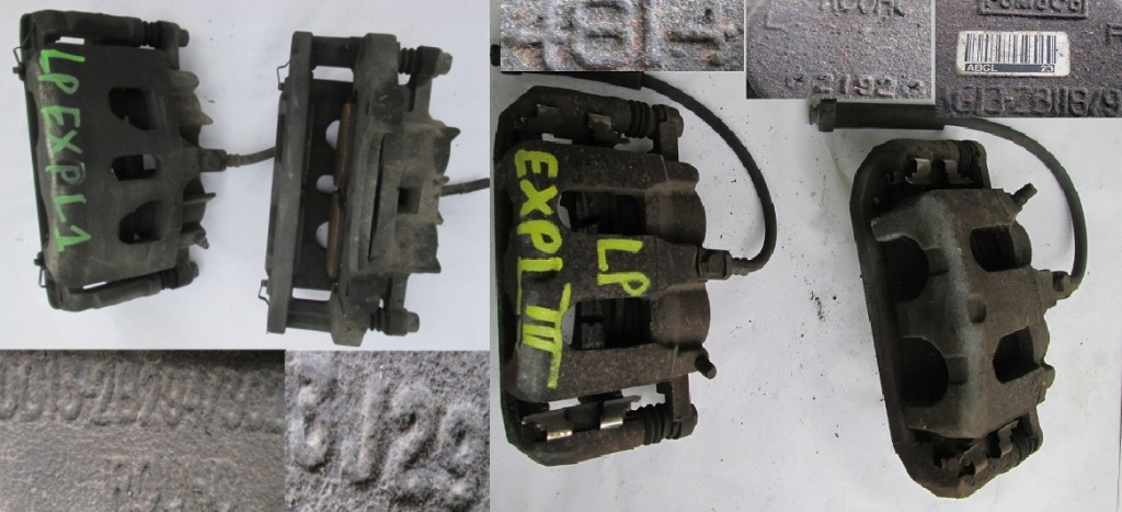 фото №1, Ford explorer 11- суппорт перед левый правый 3.5 3.7