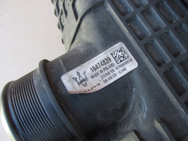 Maserati ghibli 3 3.0d 2016r 670009834 интеркулер левый + накладка Недорого