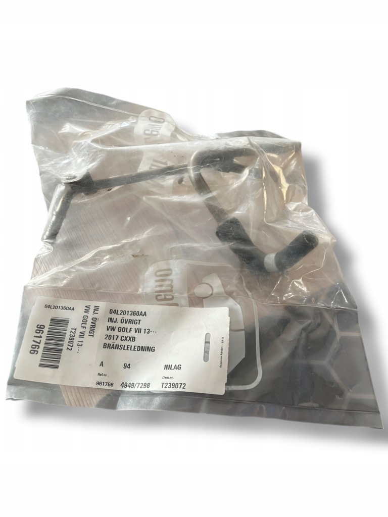 фото №1, Vw golf vii шланг трубка пального 04l201360aa