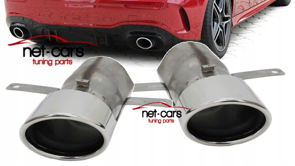 фото №1, Наконечники вихлоп mercedes x247 h247 glb gla35 amg c