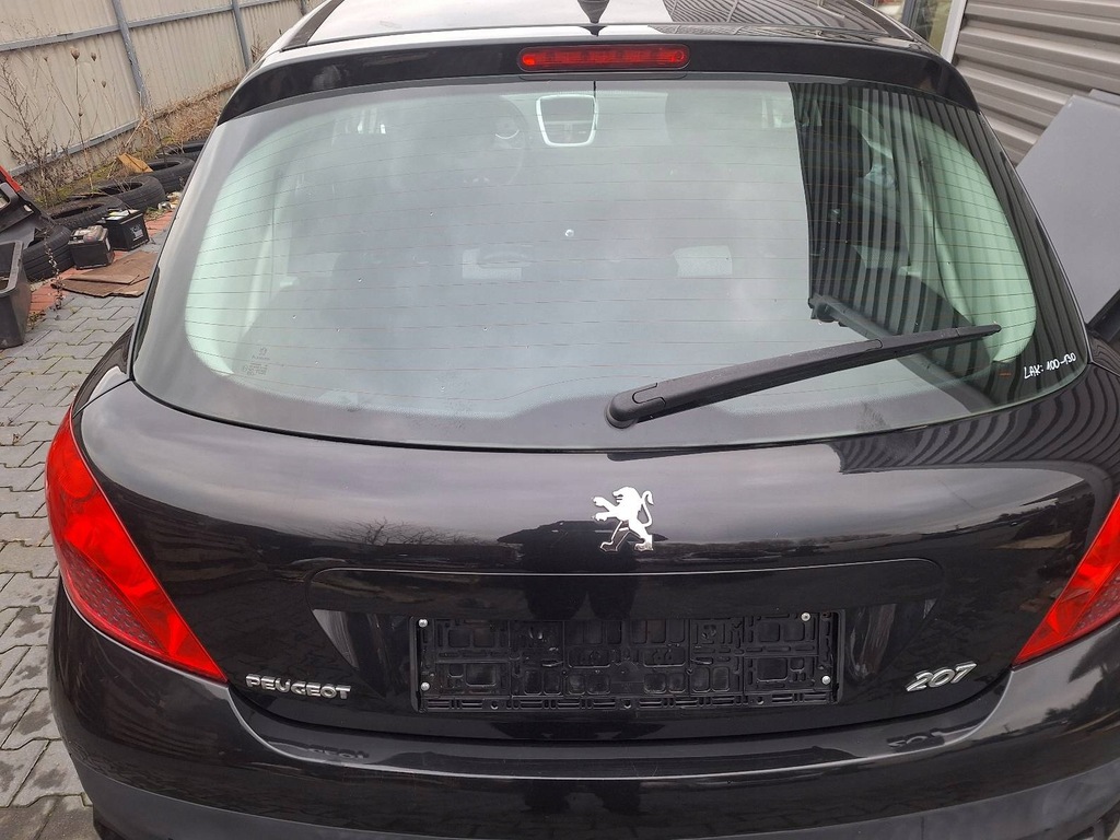фото №12, Kompletny задняя peugeot 207 06-09r exl hb 5d