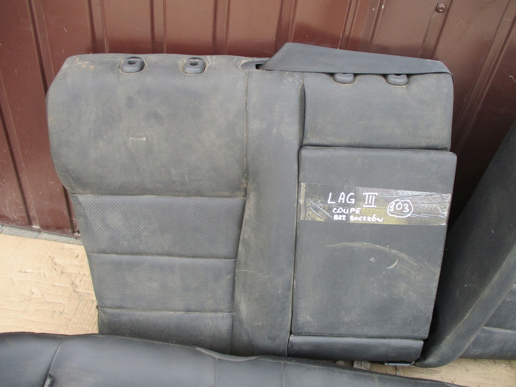 фото №8, Заднее сиденье renault laguna iii coupe