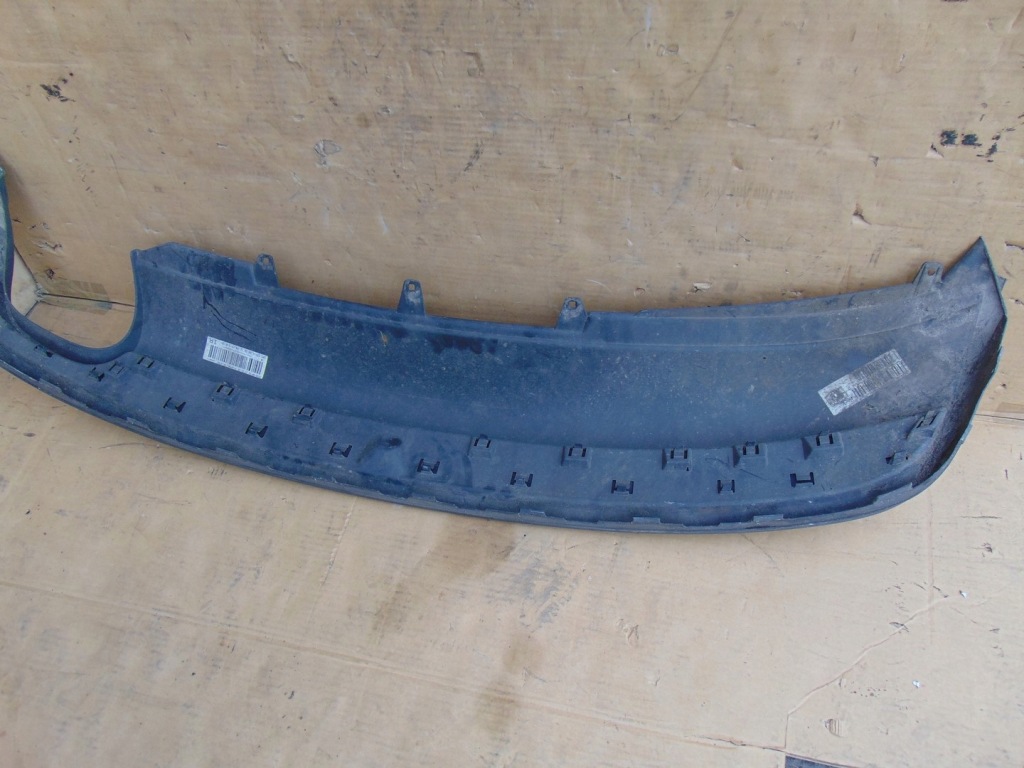 Накладка спойлер бампера задній audi a5 s-line Недорого