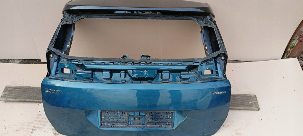 фото №6, Крышка багажника задняя задняя peugeot 5008 ii 2 16-21rok oryg