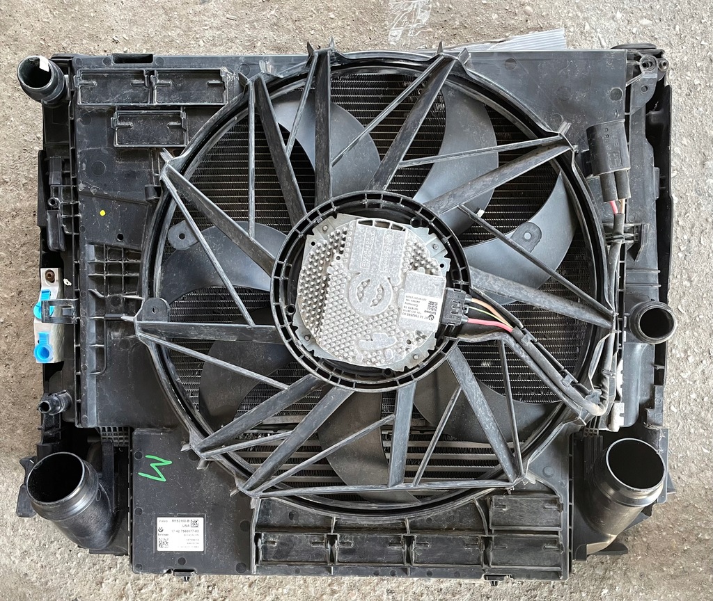 фото №1, Bmw x3 f25 радіатор вентилятор комплект