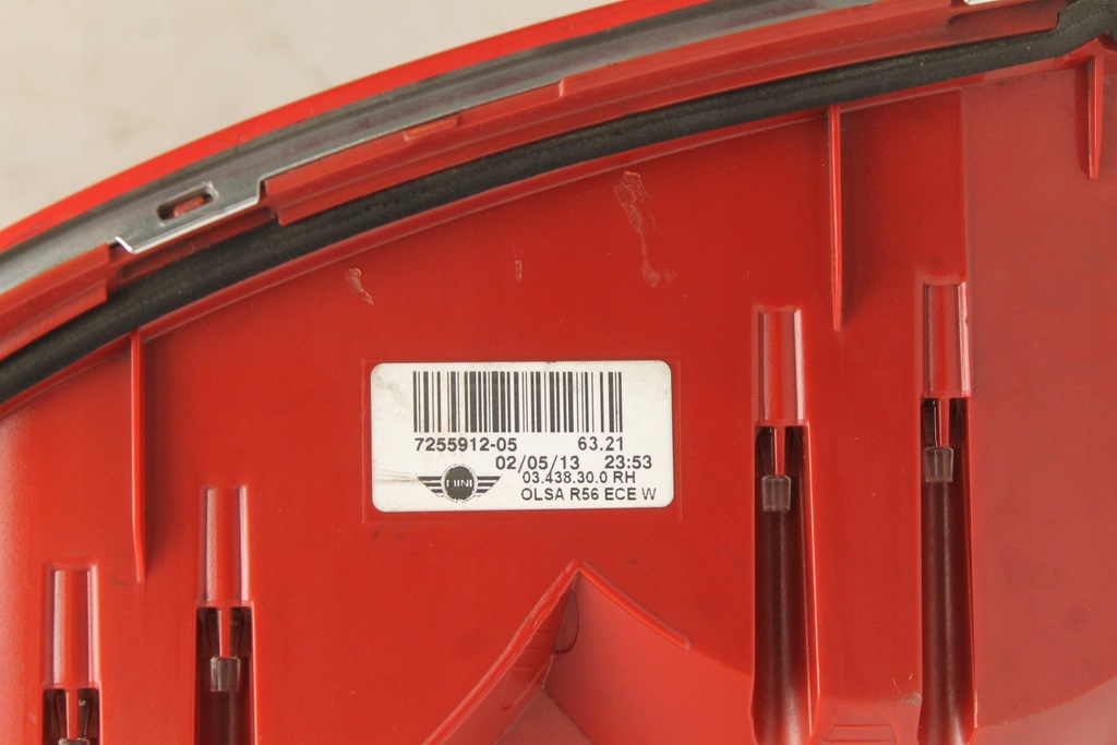 фото №3, Лампа правая задняя задняя mini cooper one r56 2006r-