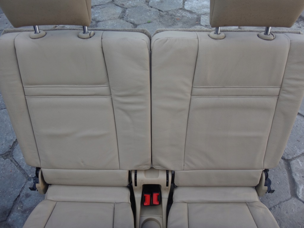 фото №4, Сиденье задняя сиденье заднее сиденье 3 ряд бежевая кожа bmw x5 e70