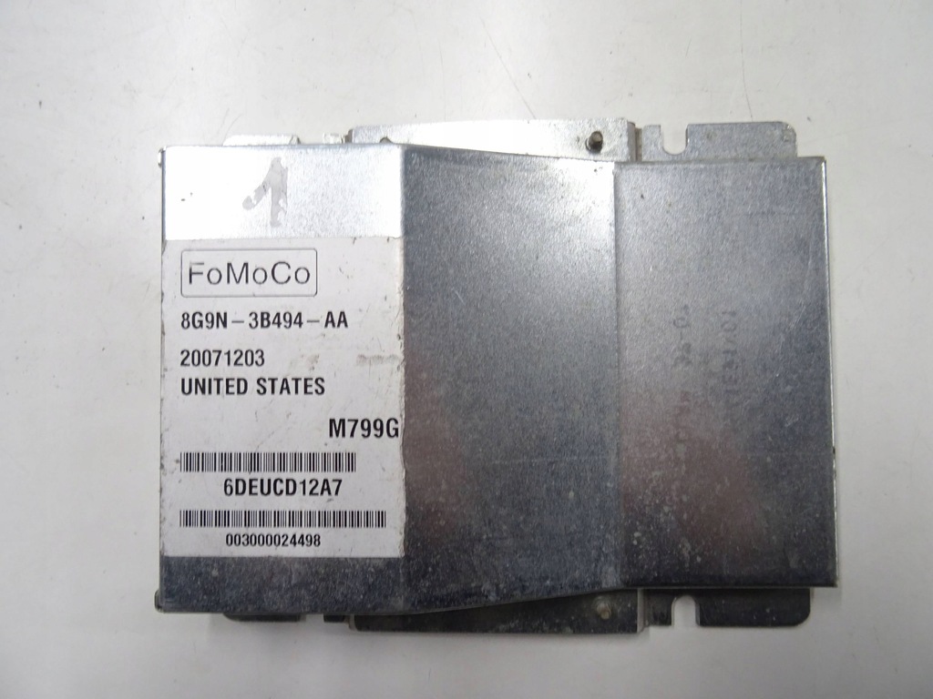 фото №1, Модуль підвіска ford s-max 8g9n3b494aa