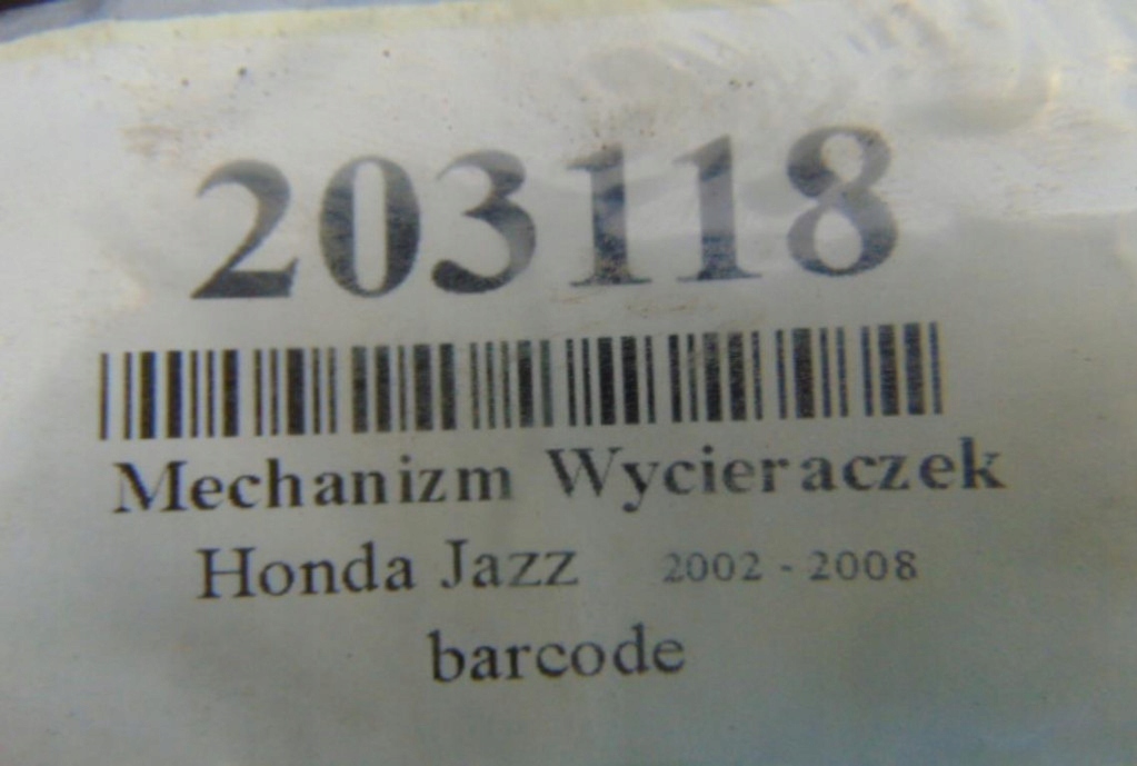 фото №7, Honda jazz механізм двірник перед 98100-1c100