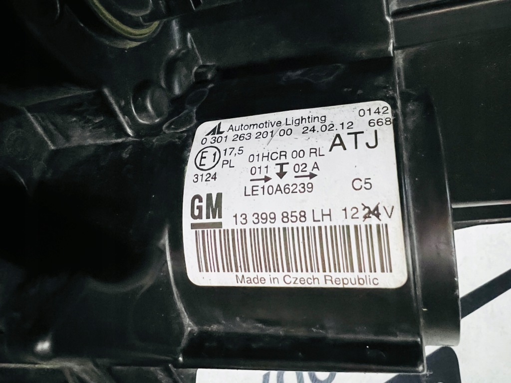 фото №12, Opel zafira c tourer лампа левая перед 2012-2016 ro