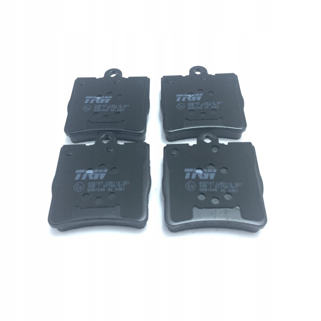 фото №3, Тормозные колодки тормозные задняя trw mercedes clk c209 a209, kl c w203 cl203, slk r171