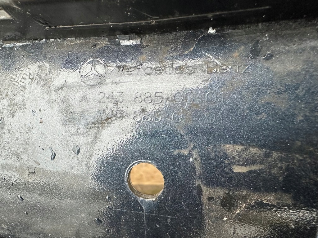 фото №7, Бампер перед передній mercedes eqa w243 a243 2021- a2438850001 решітка хром