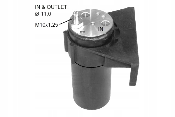 фото №2, Осушувач кондиціонера nissan interstar opel movano a renault master