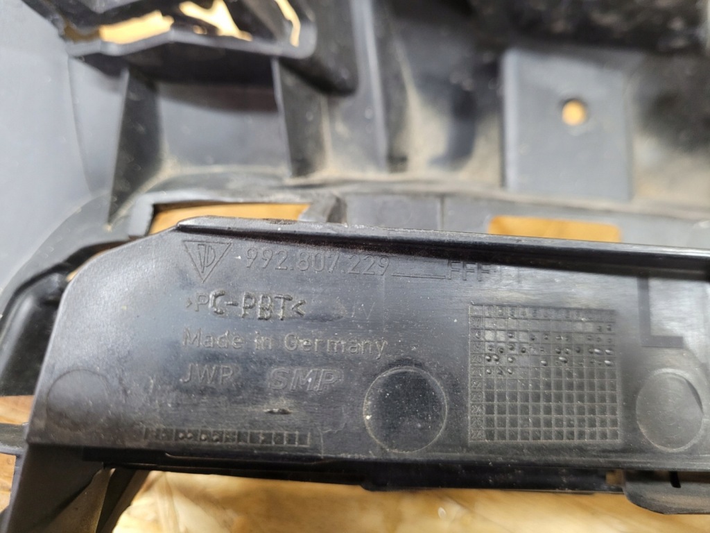 фото №14, Решётка бампера перед левая воздуховод воздуха porsche carrera 911 992 19-