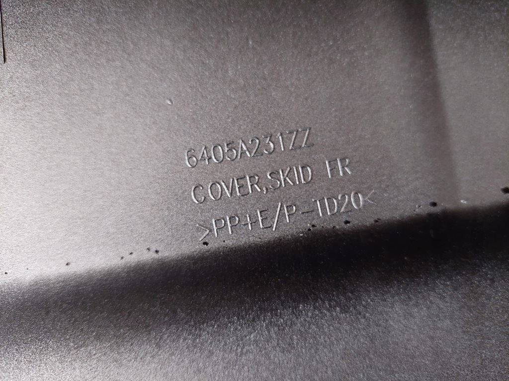 фото №11, Спойлер бампера - перед --- mitsubishi eclipse cross - 17-21 - новий