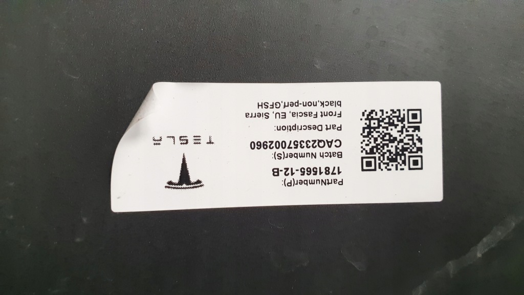 фото №7, Tesla model 3 lift бампер перед передній