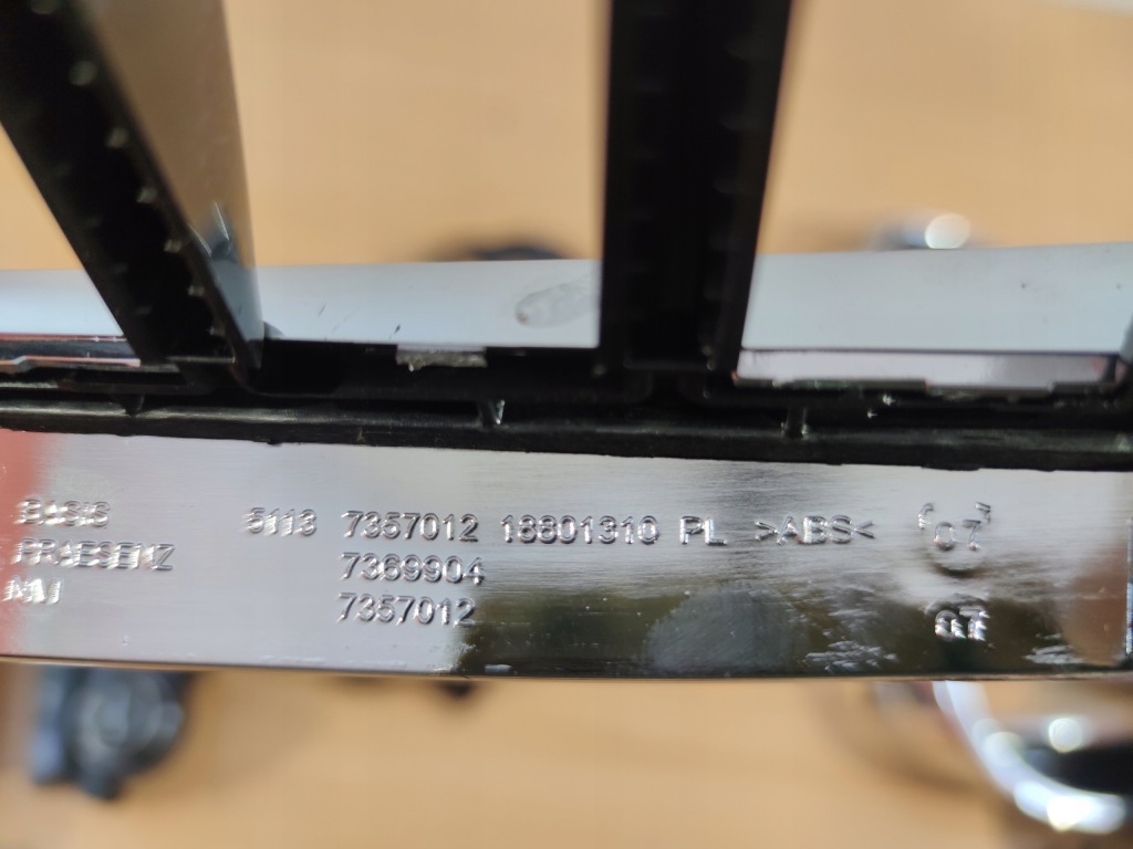 фото №3, Bmw 7 g11 g12 правая решётка решётка радиатора заглушка решётка радиатора rh