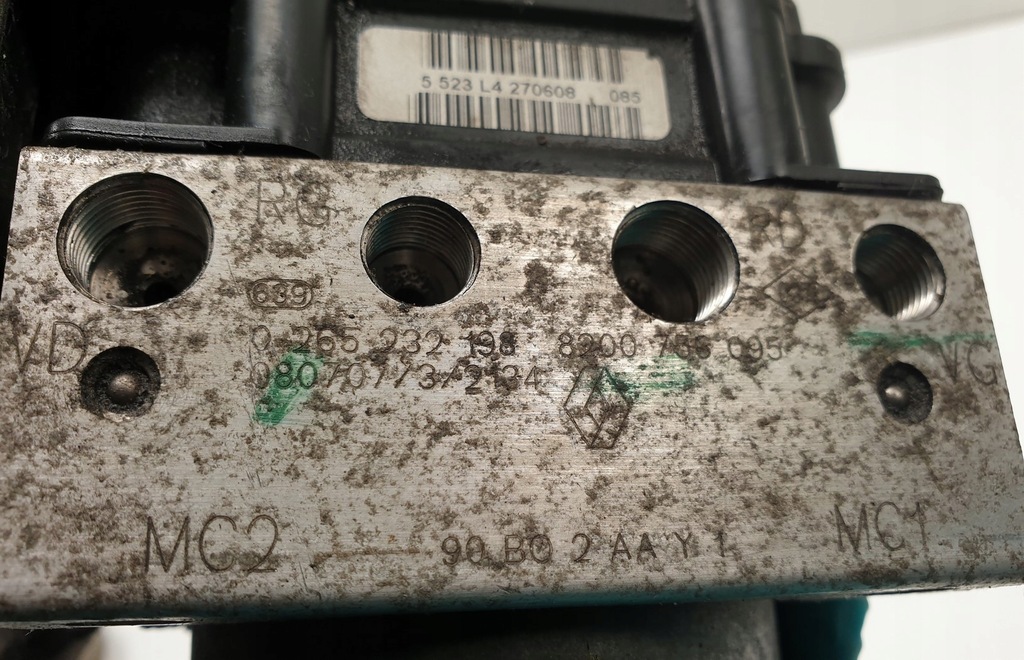 фото №8, Dacia оригинальный номер 8200756095 насос abs