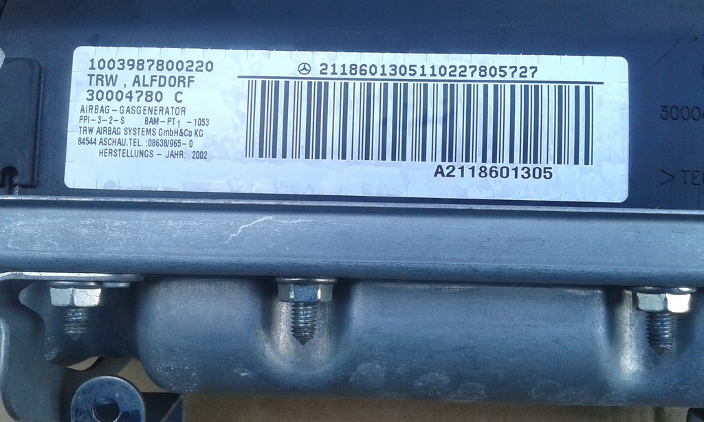 фото №7, Mercedes-benz оригинальный номер a2116800687