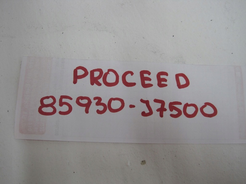 фото №7, Шторка багажника kia proceed 85930-j7500