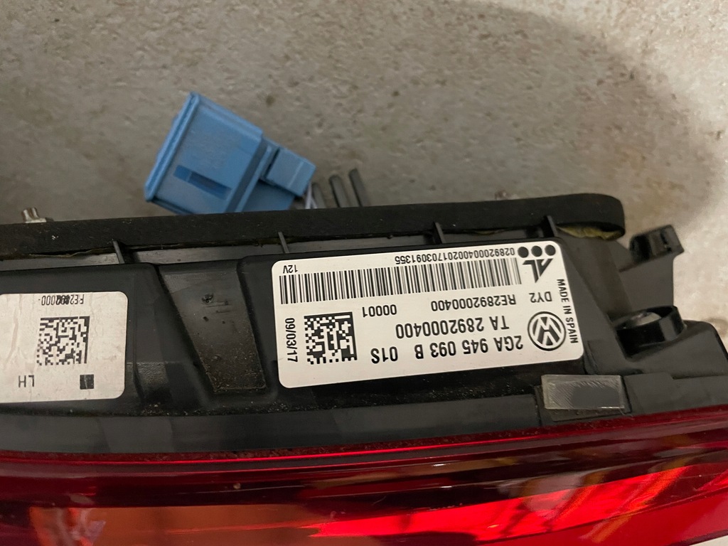 фото №9, Vw t-roc r-line лампы задние led