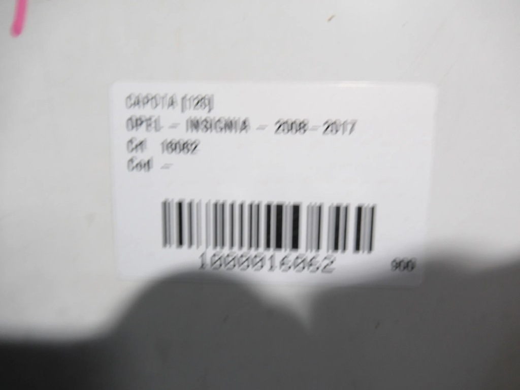 фото №9, Капот перед opel insignia a