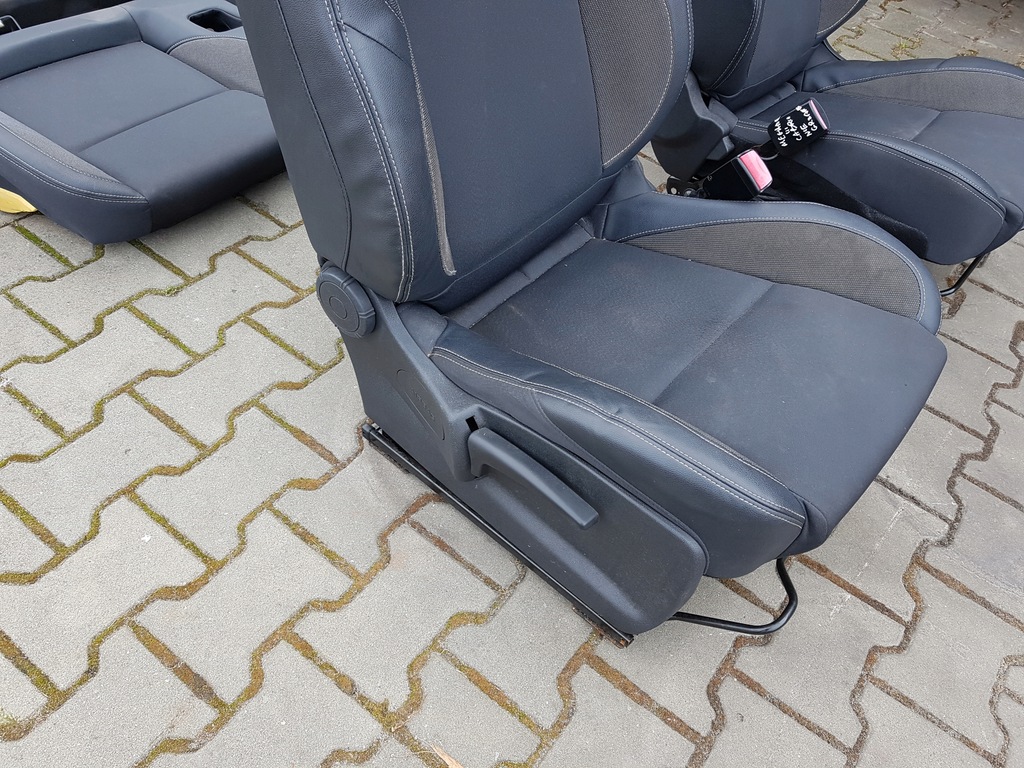 фото №6, Renault megane 3 iii lift 14-16r cabrio cc сиденья заднее сиденье