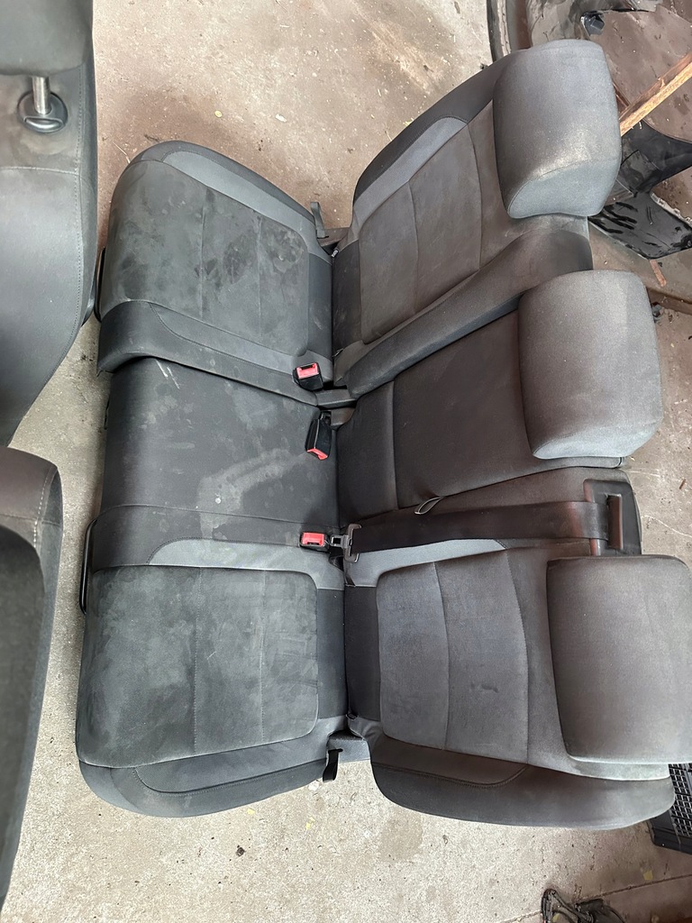 фото №4, Vw golf 6 vi plus сиденья заднее сиденье обшивки комплект europa