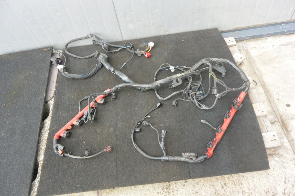 фото №1, Электропроводка двигателя 4.2 fsi bar audi q7 4l