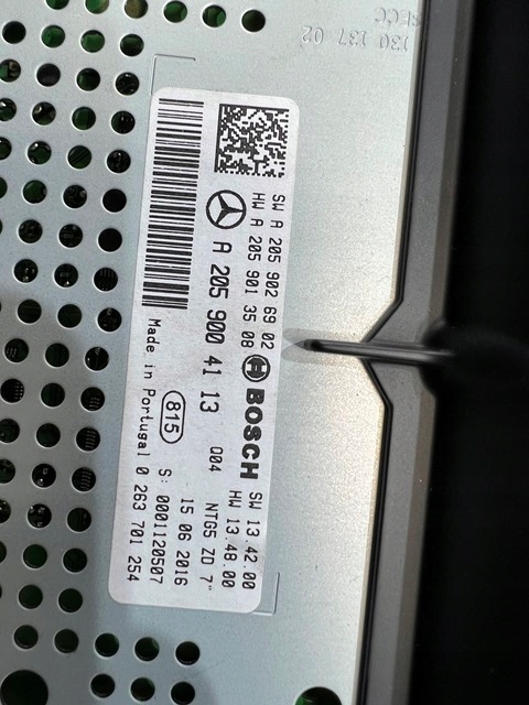 фото №6, Монитор c-klasa w205 205 дисплей mercedes