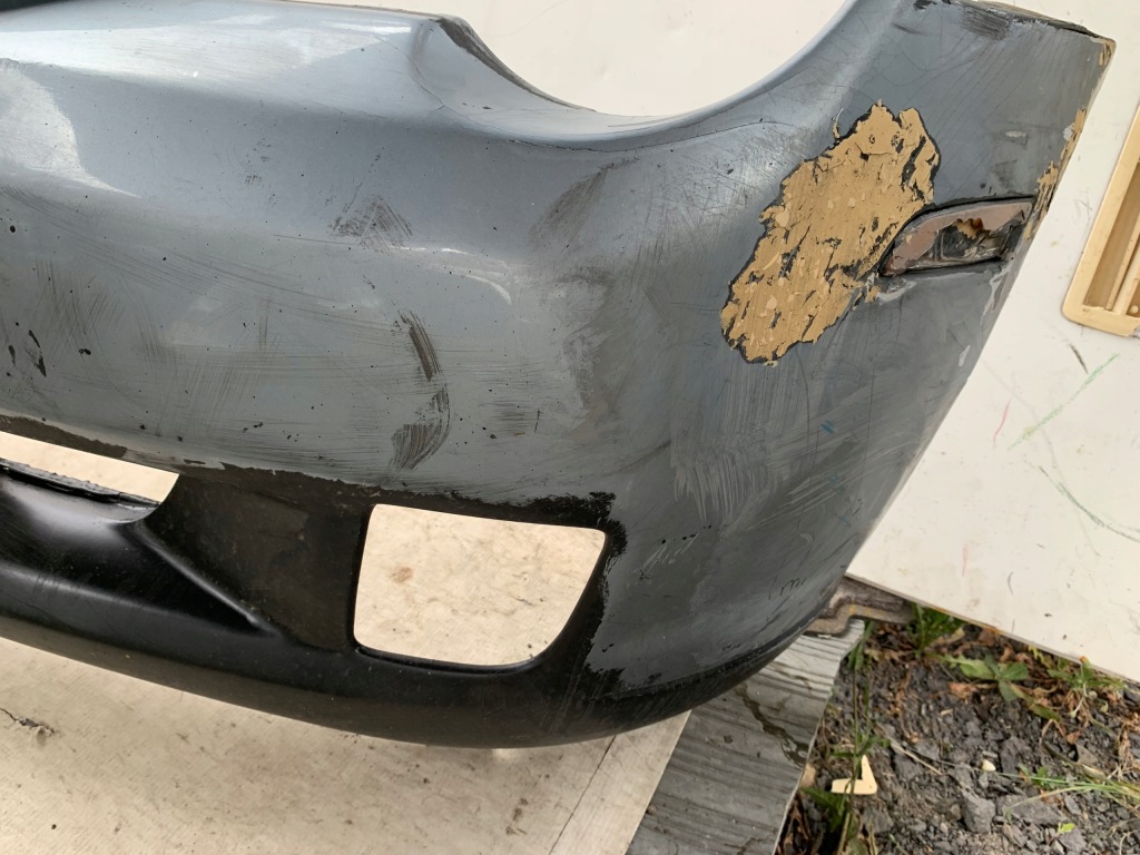 фото №14, Chrysler crossfire бампер перед передний серебристый