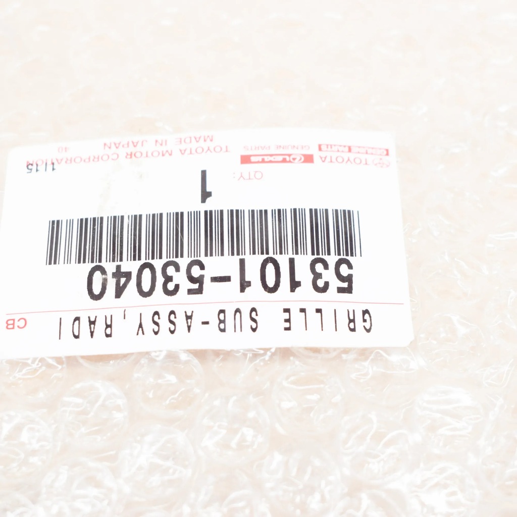 фото №9, Lexus is xe10 передняя спортивный защита радиатора 5310153040 оригинальная