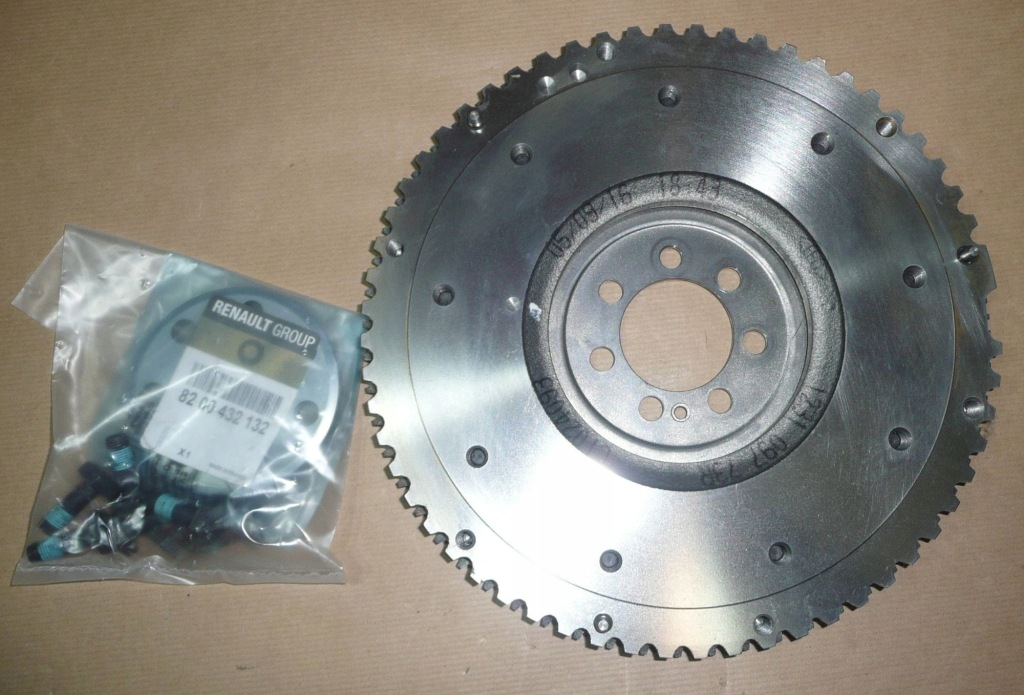 фото №2, Колесо маховик renault laguna ii megane ii 7701475094