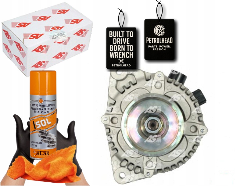 Купити Генератор ford c-max 07-10 150a as-pl #petrolhead pro+ kit4