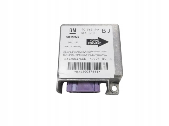 фото №1, Модуль блок управления подушка безопасности opel astra f оригинальный номер 90541378