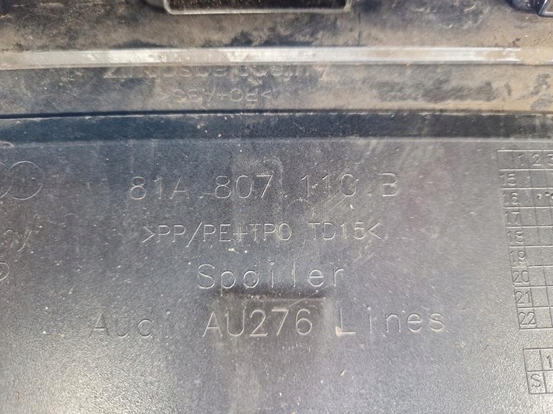 Купить Audi q2 s line 81 81a 81a807110b 81a853651 81a807438a бампер перед оригинальный номер