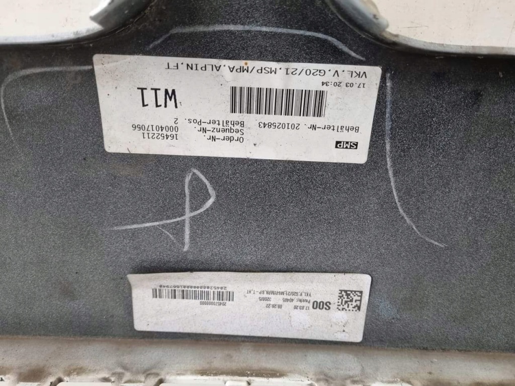 Bmw 3 g20 g21 m-pakiet бампер перед 201025843 Недорого